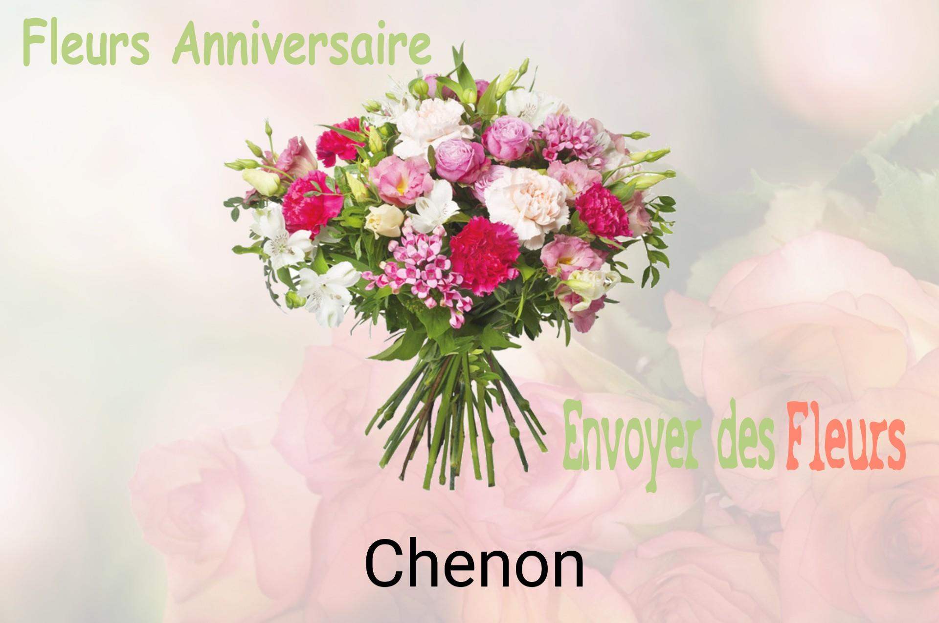 Bouquet de fleurs d’anniversaire livré à Chenon